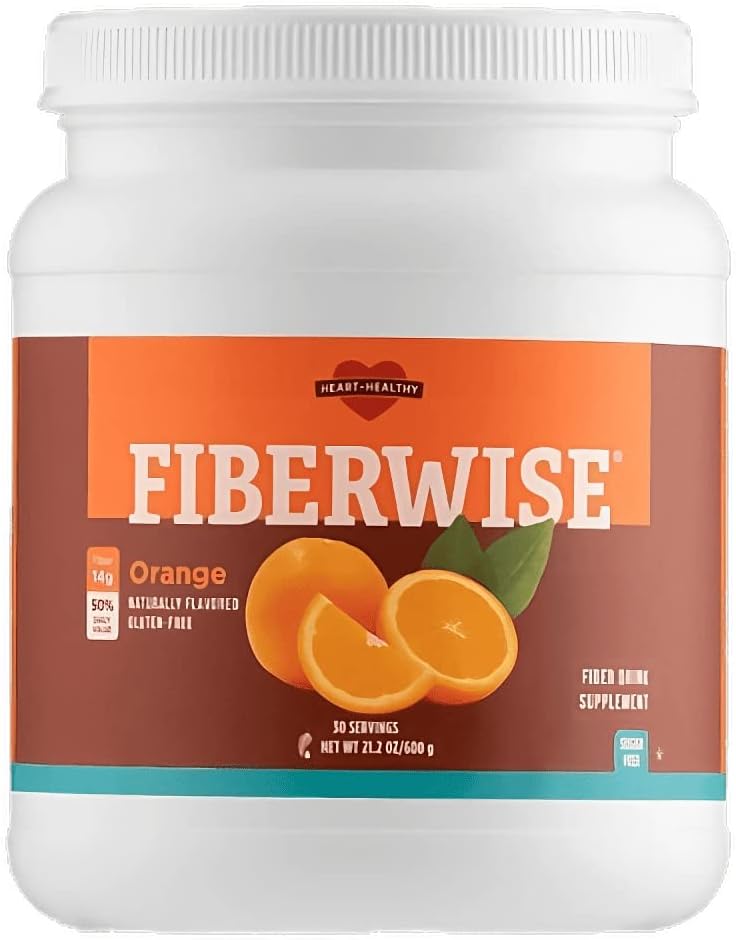 Melaleuca FiberWise Heart Healthy-Fiiber Supplement-30 Servings-Net WT 28,6 OZ.(810g) - Orange