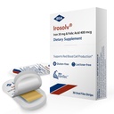 Irosolv – IBSA Iron - Dietary Supplement – 30 mg Iron 400 mcg Folic Acid-30 Oral Dissolving Films for Immediate Release and Tolerability - Gluten-Free, Lactose-Free, Sugar-Free, Non-GMO