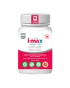 Pharmaris i-max Maintenance Iron Supplement, 45mg Elemental Iron-Polyschaccaride Complex + Vitamin C & B12, Iron Supplement for Women & Men, No Artificial Dyes, Orange Flavor, 100 Chewable Tablets