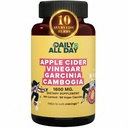 Apple Cider Vinegar Capsules with Garcinia Cambogia, Ayurvedic 10-Herb Metabolic & Gut Support, Gymnema, Fenugreek, Green Coffee, Ginger, Green Tea, Triphala, 45 Day Supply