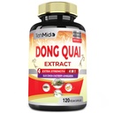 Dong Quai Supplement Extract Capsules, 4 Months Supply with Black Cohosh, Chasteberry, Ashwagandha - 120 Vegan Capsules
