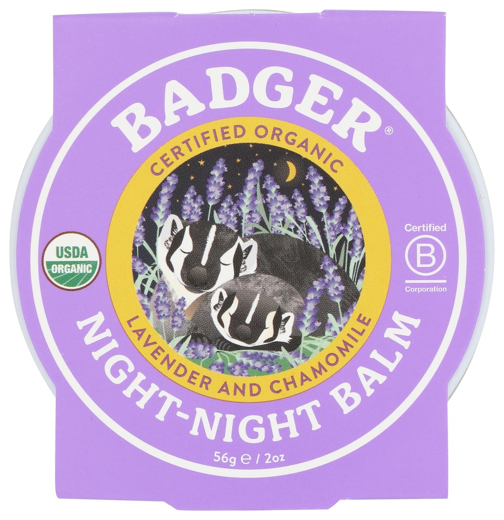 Badger Organic Badger Night Night Balm, 2 OZ
