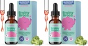 JoySpring Broccoli Supplement for Kids | Sulforaphane & Bacopa Monnieri Drops | Supports Cognitive Function | Vegan & Kid-Friendly (Pack of 2)