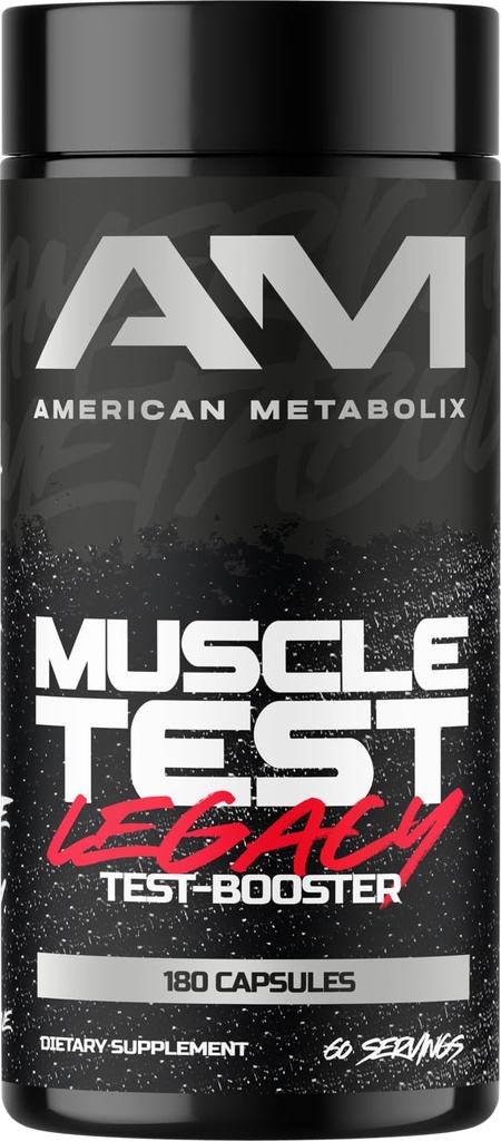 American Metabolix, Muscle Test Legacy, 180 Capsule