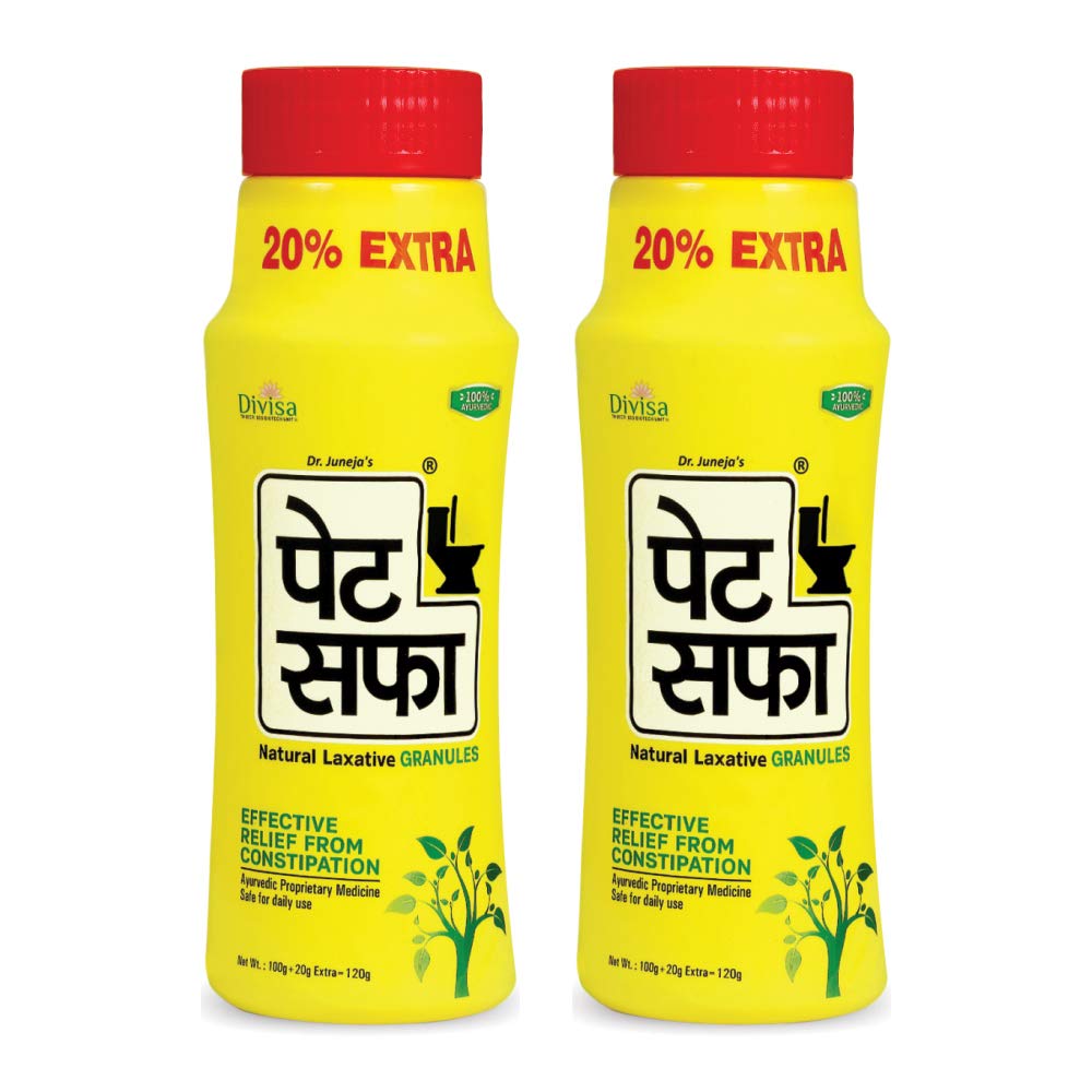 PET SAFFA 120g X 2 - 100% NATURAL LAXATIVE GRANULES HEALTH SUPPLEMENT