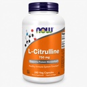 NOW Foods Supplements, L-Citrulline 750 mg, Supports Protein Metabolism*, Amino Acid, 240 Veg Capsules