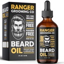 Óleo de barba rosa leve para homens e amaciador de barba 100% puro natural para homens barbados, bigodes e pele hidratada 1 oz por Ranger Grooming Co