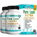 Pura Lean Ultra Maximum Strength, Dietary Supplement, All Natural Ingredients, 60 Capsules, 30-Day Supply (2)