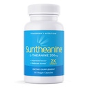 Tomorrow's Nutrition Suntheanine L-Theanine 200 mg - Amino Acid Supplement for Stress Support, Focus, and Relaxation - 60 Veggie Capsules