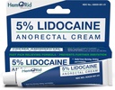 HemRid Maximum Strength Lidocaine Cream for Pain Management. Fast-Acting Hemorrhoid Solution with 5% Lidocaine. Instant Anal Itch and Numbing Effect