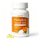 Pumpkin Seed Oil & Saw Palmetto Extract, 180 Softgels, Cold-Pressed Pure Virgin Oil, Rich in Essential Fatty Acids & Plant Sterols, Supports Hair Health, Urinary & Bladder Comfort, Non-GMO