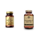 Solgar Vitamin C 1000 mg, 100 Vegetable Capsules - Antioxidant & Immune Support - Overall Health Zinc Picolinate 22 mg, 100 Tablets - Promotes Healthy Skin