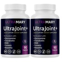 Glucosamine Chondroitin MSM,Joint Support Supplement–1500 mg per Serving,W/Turmeric(Curcuma)Boswellia Bromelain,Supports Joint Comfort,Mobility & Flexibility–Articulaciones–90 Caps(2 Pack)Bexpertsusa