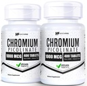 HealthFare Chromium Picolinate 1000mcg | 800 Tablets (Pack of 2) | High Absorption Mineral Supplement | Supports Healthy Sugar Metabolism & Nutrient Absorption | Non-GMO, Gluten-Free | Made in USA