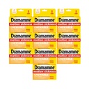 Dramamine Chewable Formula Motion Sickness Relief, 8 Orange Flavored Tablets Each (Value Pack of 10)