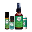Motion Ease Nasal Inhaler, Roll On, Spray and Essential Oil, 4 Piece Set, Relief for Motion Sickness, Sea Sickness, Car Sickness, Nausea and Vomiting, Dizziness