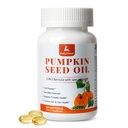 JulyDeer Pumpkin Seed Oil with Saw Palmetto 180 Softgels | Cold-Pressed with Essential Fatty Acids & Phytosterols | Supports Hair, Urinary, Bladder & Prostate Health | Non-GMO