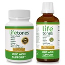 Lifetones Uric Acid Support Bundle - Tincture & Capsules for Joint Health & Comfort