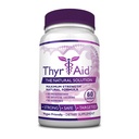 ThyrAid - Thyroid Supplement - Iodine, Kelp, Ashwagandha - Vegan - 60 Capsules (1 Month Supply)