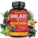 Shilajit Himalayan Capsules - 3 Month Supply - Combined Ashwagandha, Ginseng, Saw Palmetto, Maca, Tribulus, Chaga, Black Pepper