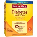 Nature Made Diabetes Health Pack, Daily Dietary Supplements for Nutritional Support, 30 Packets, 30 Day Supply