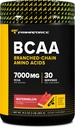 Primaforce BCAA Powder (Watermelon) - 7000MG 2:1:1 BCAAs, 30 Servings, Post-Workout Recovery Drink with Amino Acids and Real Salt for Men & Women