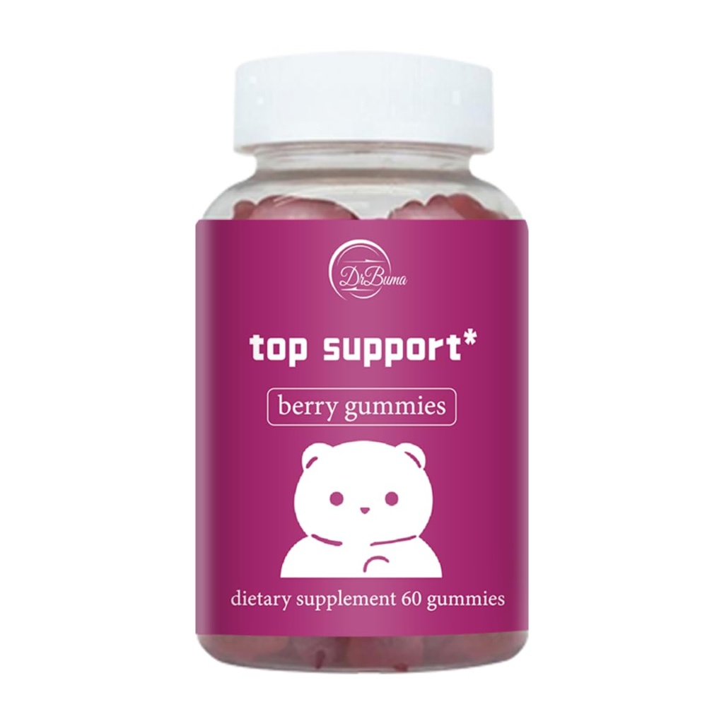 Top Support Gummies for Women: Gummies for Natural Balance and Confidence - Fitness Supplement with Essential Vitamins 60 Gummies