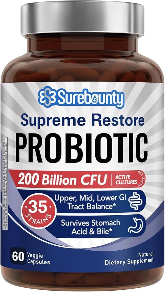 Protography for Men & Women, 200 พันล้าน CFU 35 สตรารินส์, พรีเอทีส + ดิเอสเตฟ เอ็นไซม์, อัพเปอร์ไซม์ อัพเปอร์ยาปฏิชีวนะ, อัพเปอร์, อัพเปอร์, ตรงกลาง, GIGGDD, 60 Vegie Caps, 1 เดือน