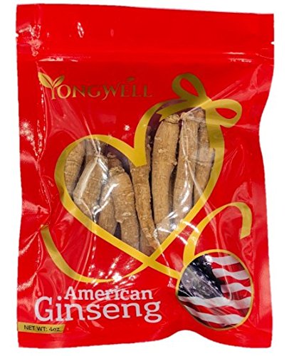 Hand-Selected A Grade American Ginseng Medium Thin-Short Size (4 Oz. Bag)