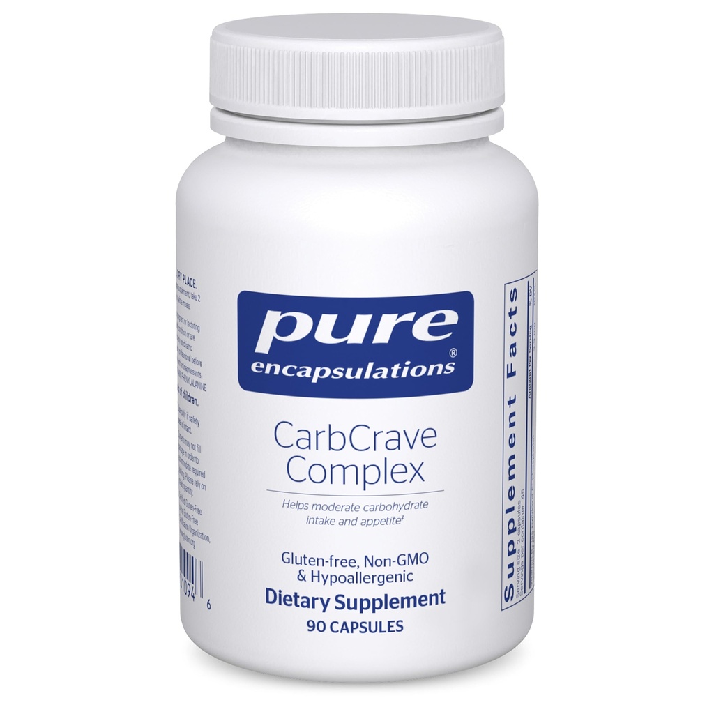 Pure Encapsulations CarbCrave Complex | with Sensoril Trim to Help Moderate Carbohydrate Intake and Lessen Appetite | 90 Capsules