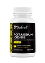 Safrel Potassium Iodide 130 mg, 240 Tablets | Made in USA | Non-GMO Verified | Ki Pills Potassium Iodine Tablets - (240 Count (Pack of 1))