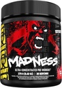 Mutant Delilik / Pre Workout Toz Performansı və Pump Blend L-Citrulline, Beta-Alanine, Taurine, L-Tyrosine | 270G (9.52 OZ) 30 Xidmət