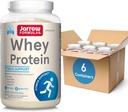 Jarrow Formulak Whey Protein 18g Protein, 3,8g BCAAs, eta Glutamina, Muscle Funtzioa eta Berreskuratzea Laguntzarako dieta osagarria, 32 oz Hauts Hautsa, gutxi gorabehera 38 eguneko hornidura, 6 pakete