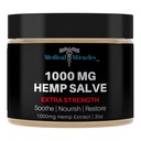 Medical Miracles Hemp Salve 1000 mg – Extra Strength Topical Skin Balm, Smooth Non-Greasy Feel, Fast-Absorbing Daily Use, 2 oz