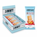 JIMMYBAR! - Strawberry Cookies 'n Cream - Protein Bars With Collagen - 12 Count - 20g Protein Snack Bars - 5g Sugar - Protein Snacks for On-The-Go - Post Workout Meal Replacement Bar