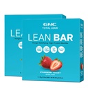 GNC Total Lean Bar |Hunger-Satisfying, High-Protein Meal Bar| Twin Pack | Strawberry Yogurt | 5 Bars per Box