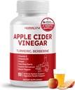 Apple Cider Vinegar 14-in-1 gehigarria Ginger Garlic Cinnamon Fenugreek Blueberry Milk Thistle Banaba - Estatu Batuetan egina