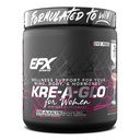 EFX Sports Kre-A-Glo Kre-Alkalyn Creatine for Women | 2.5g Collagen, 300mg Ashwagandha, 100mg Hyaluronic Acid | 30 Servings (Strawberry Margarita)