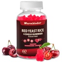 Red Yeast Rice with Coq10 Gummies Sugar Free, Organic Red Yeast Rice for Cholesterol Lowering Supplements,Enhanced with Coenzyme Q10,Support Heart Health