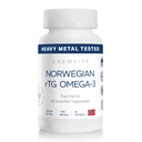 Norwegian rTG Omega 3 Fish Oil for Brain & Heart Boost, Triglyceride Fish Oil Omega 3 Supplements, 300 DHA 600 EPA Omega 3 Softgels Essential Fatty Acids for Eyes, Skin & Joints, 1200mg, 30 Servings