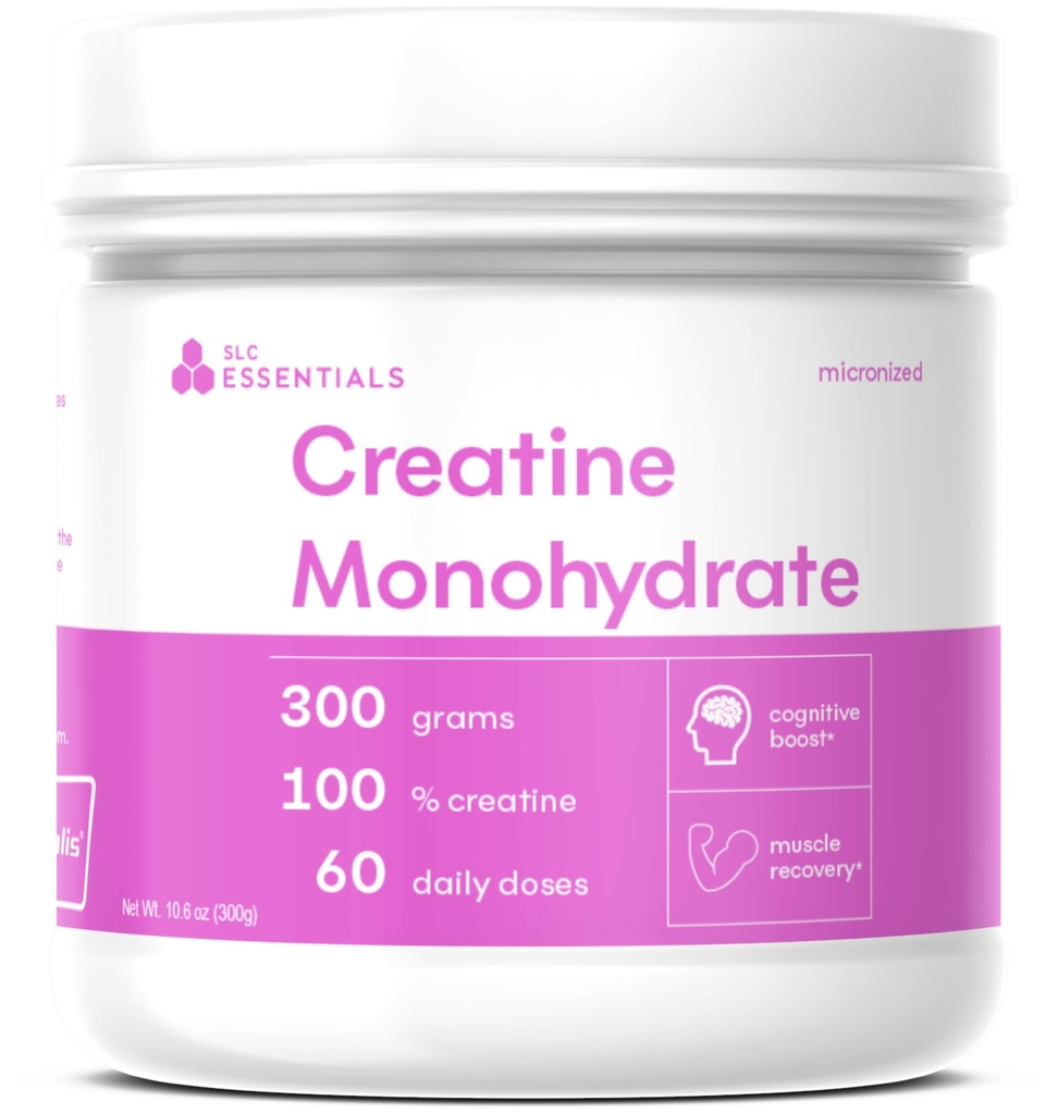 Creatine Monohydrate Powder | 100% Pure Micronized Creavitalis® | German-Made | Unflavored, No Fillers | Supports Muscle Strength, Recovery, & Cognitive Energy | 5g Servings
