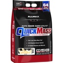 ALLMAX QUICKMASS, Vanilla - 10 lb - Rapid Mass Gain Catalyst - Up to 64 Grams of Protein Per Serving - 3:1 Carb to Protein Ratio - Zero Trans Fat - Up to 70 Servings