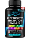 Electrolytes - Electrolyte Tablets with Magnesium, Sodium, Potassium, Chloride, Vitamins D3 & B6, Kelp Powder - Salt Pills - Lab Tested - Oral Tablets as Capsules - Vegan & Keto Friendly - 240 Tabs