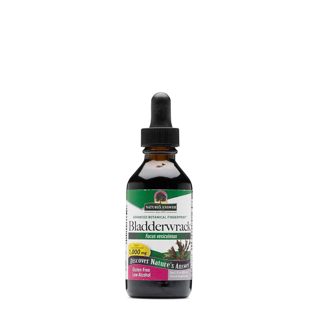 Nature's Answer Bladderwrack Thallus with Organic Alcohol, 2-Fluid Ounces