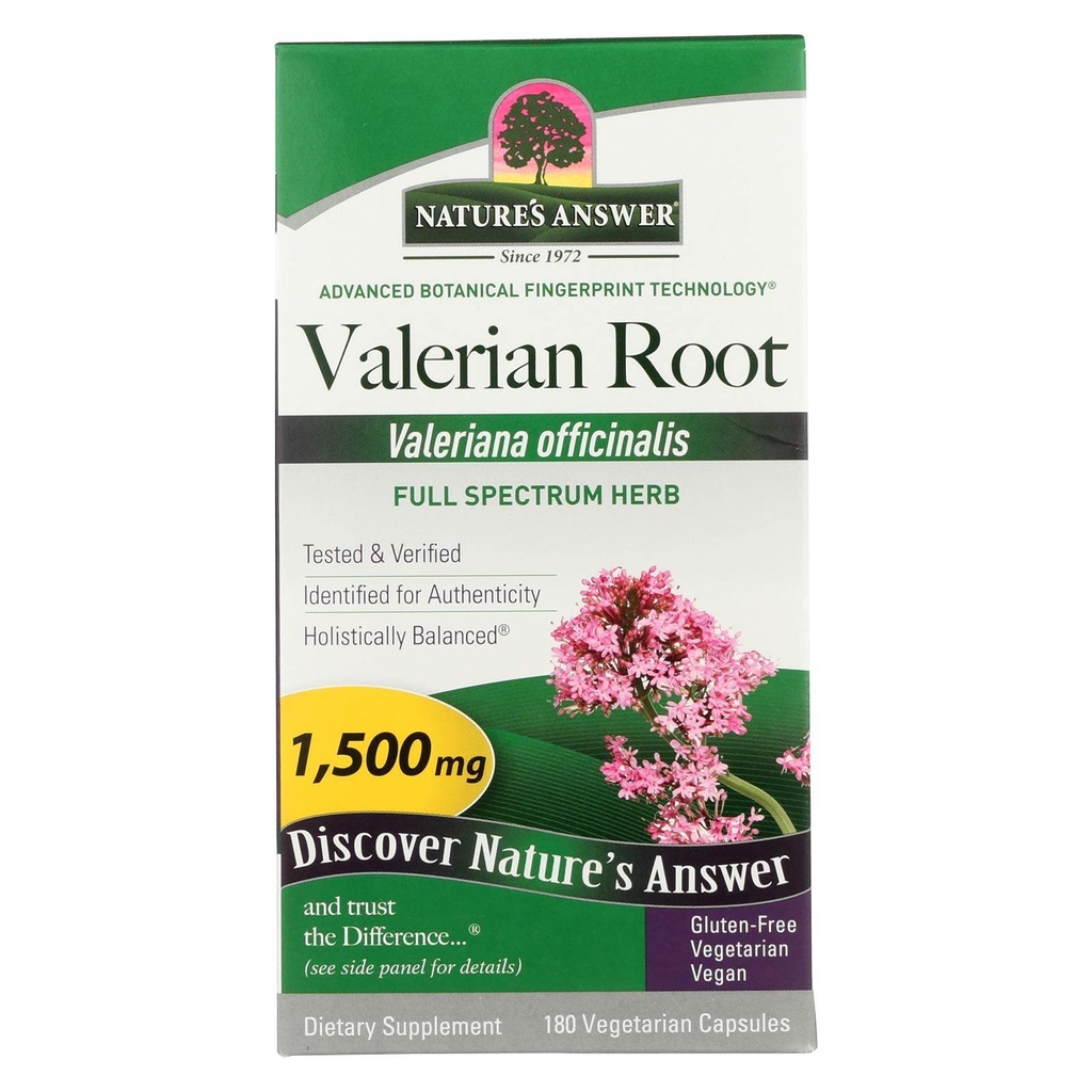 Valerian Root Nature's Answer 180 Caps