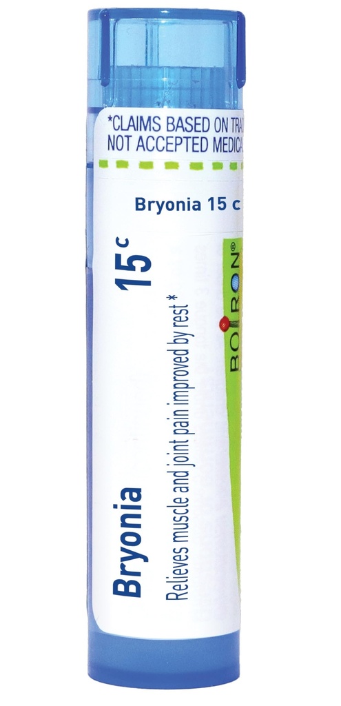 Boiron Bryonia 15C Homeopathic Medicine for Muscle & Joint Pain - 80 Pellets