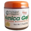 Pharmakos Arnica Gel Cream, Refreshing Massage Gel for Bruises, Swelling and Relief, 7.7 oz
