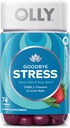 OLLY Goodbye Stress Gummy, GABA, L-Teanīns, Lemon Balm, Stress Relief papildinājums, Berry - 74 grāfs