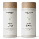 Stonehenge Health Dynamic Liver – Siliphos Milk Thistle Formula – Liver Support & Antioxidant Support, Gut-Liver Axis, Selenium, Zinc, Vitamin E, Ginger, Beetroot Extract Non-GMO, 60 Veg Caps (2 Pack)