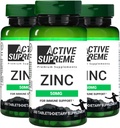 Citrato di zinco 3 Pack 50 mg - Supplemento al sistema immunitario & salute riproduttiva